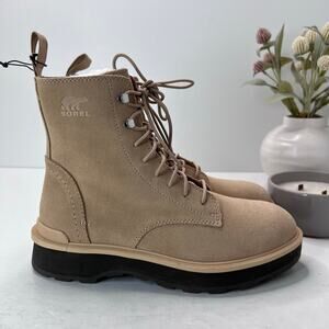 Sorel Hi-Line Lace Up Boot Canoe/Major NL 4879-262 Women's 8.5 Tried On
